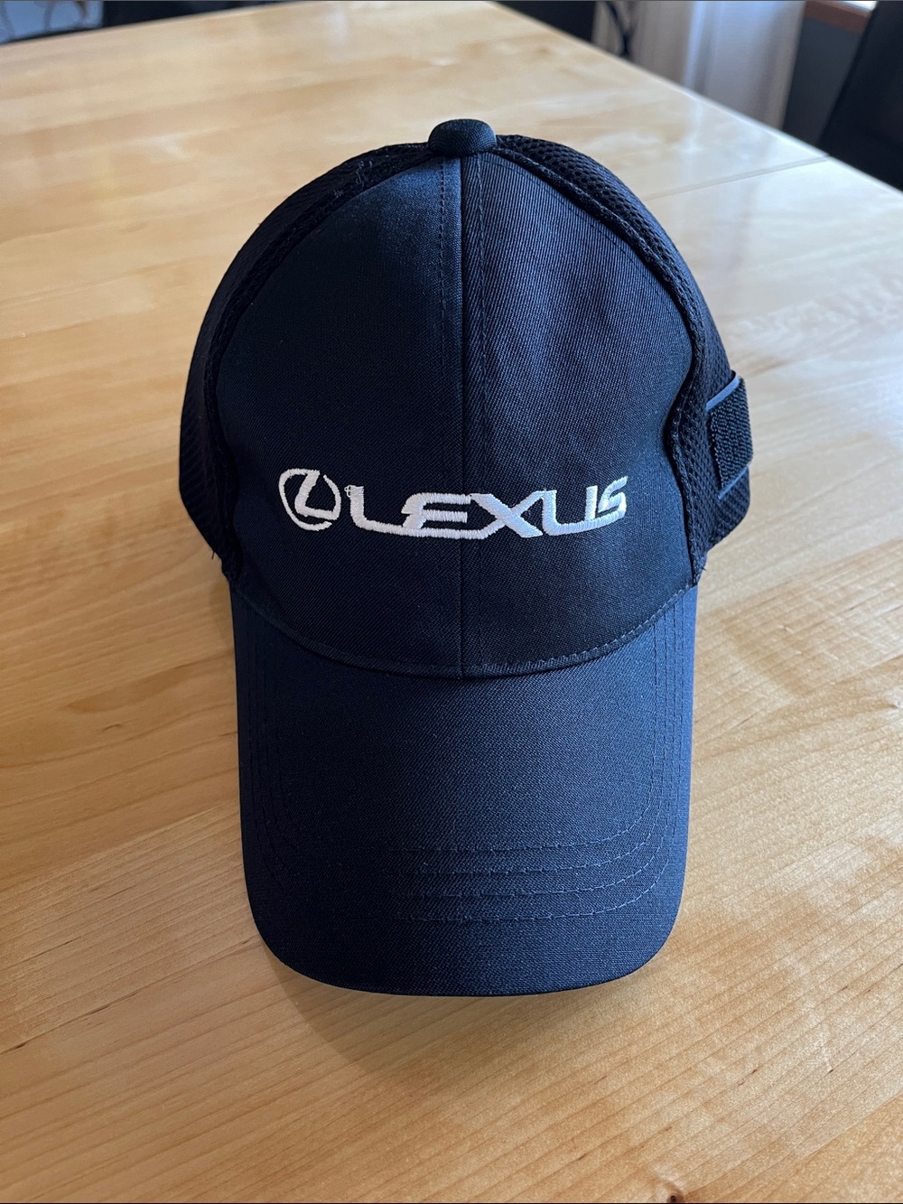 Black Mesh Lexus baseball cap
